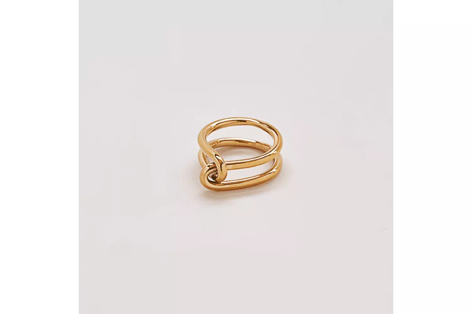 Admiral Row Gold Double Knot Ring