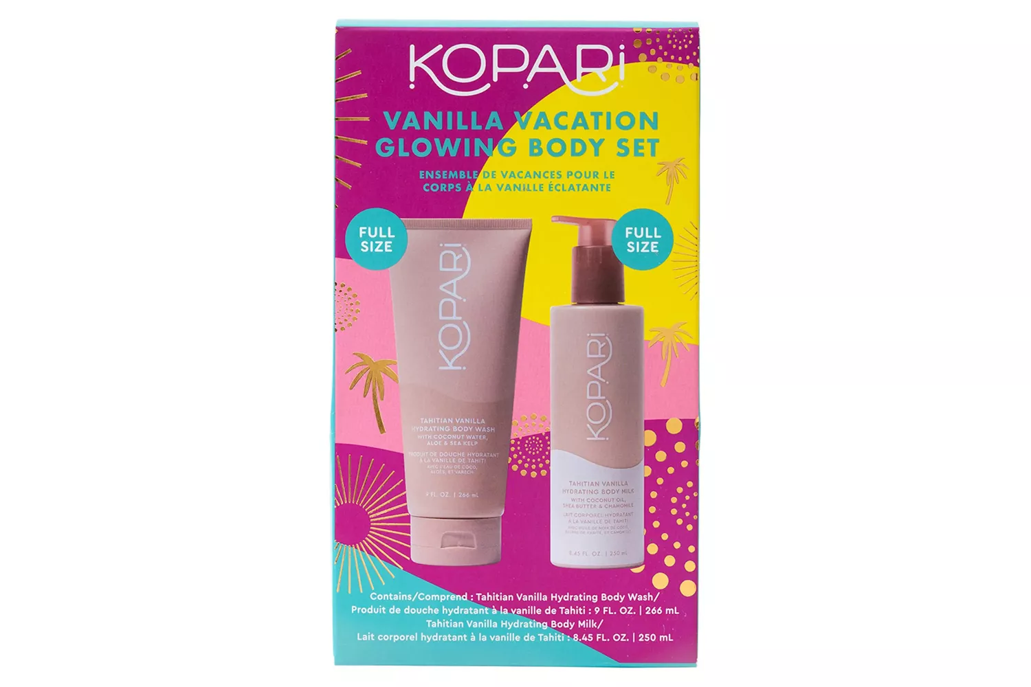 Kopari Glowing Vanilla Vacation Set