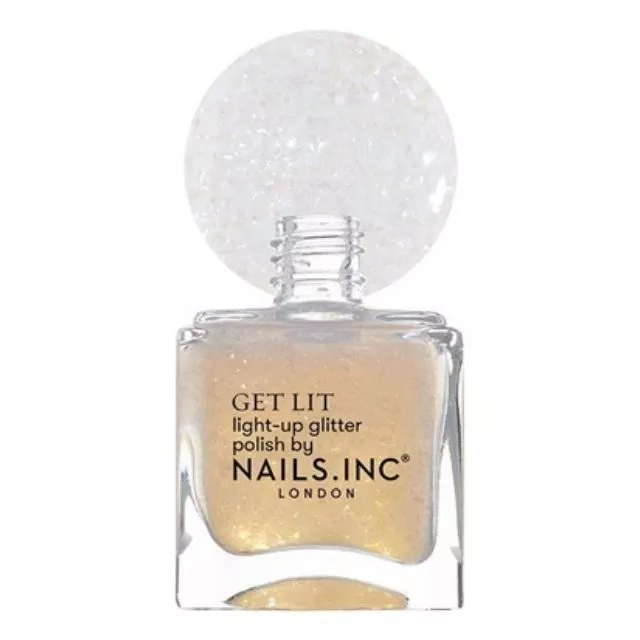 Nails Inc. Be Merry and Bright Light-Up Glitter Nail Topper