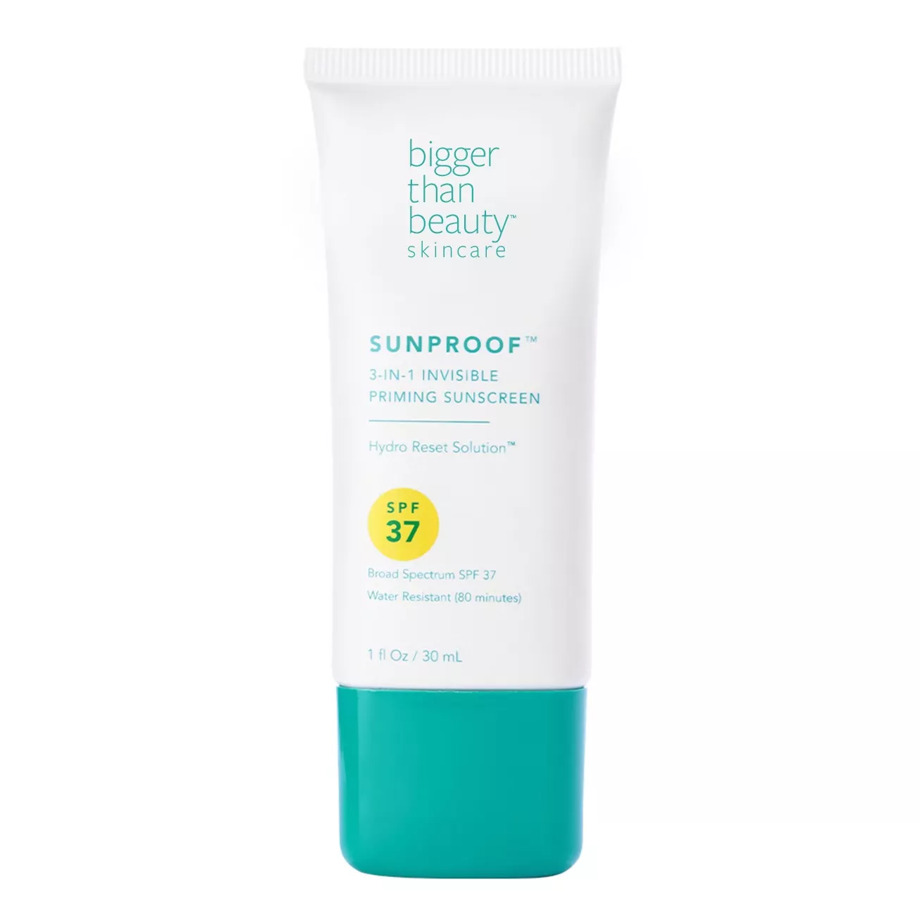 Bigger than Beauty Sunproof 3-in-1 Invisible Priming Sunscreen - SPF 37