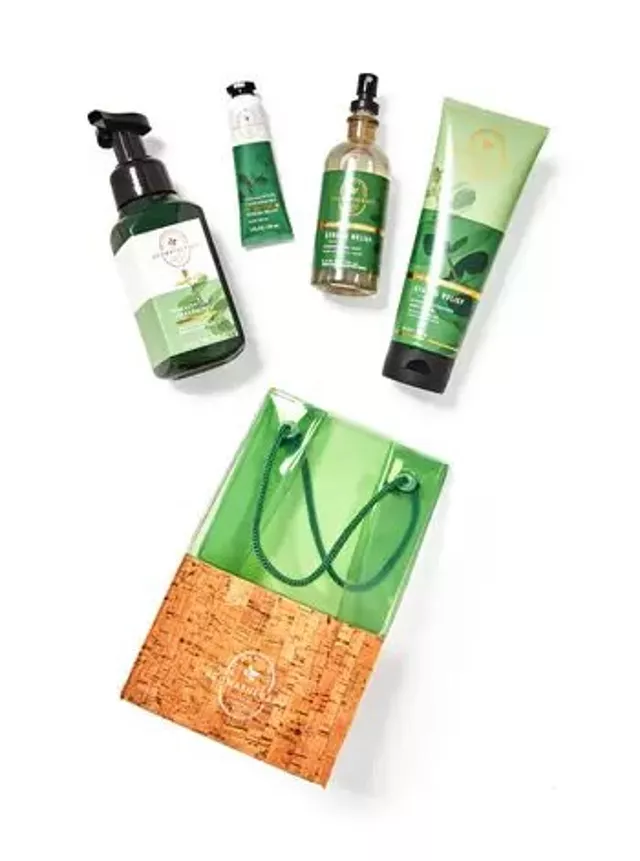 Bath &amp; Body Works Aromatherapy Eucalyptus Spearmint Gift Bag Set