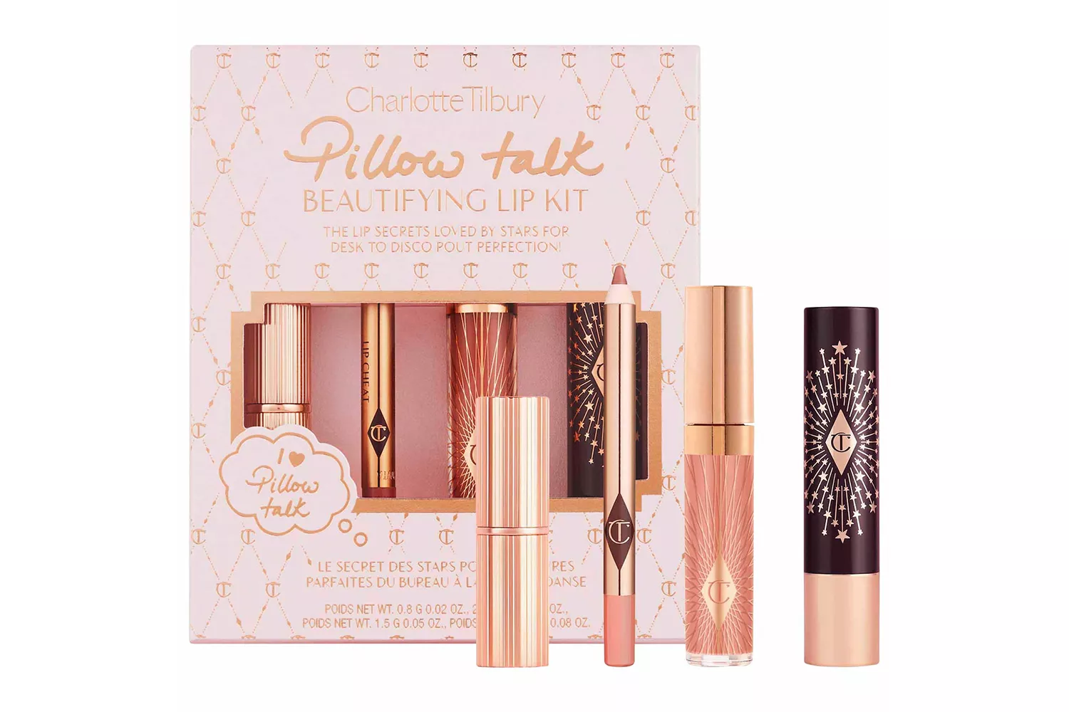 Charlotte Tilbury Pillow Talk Beautifying Lip Kit