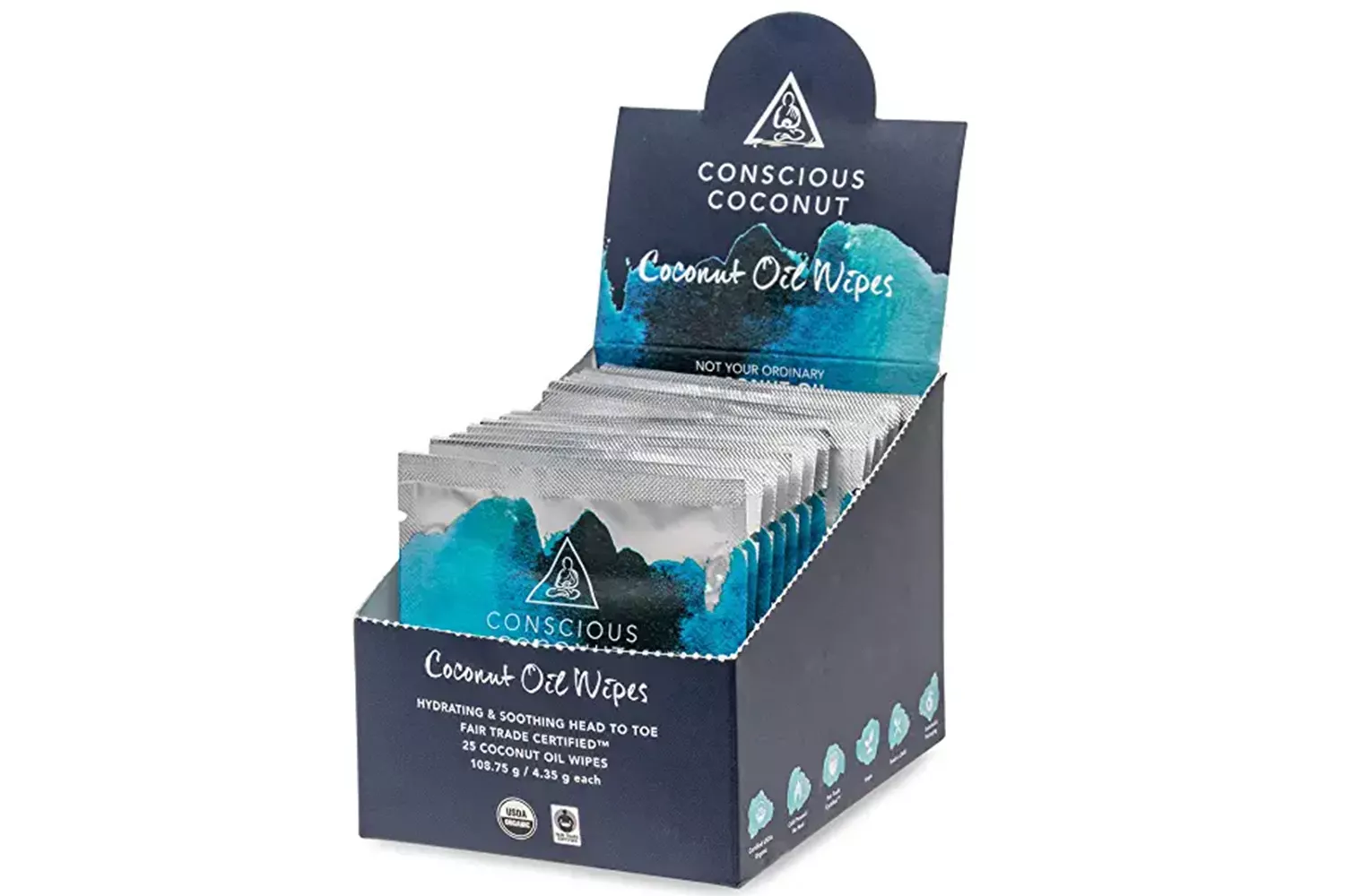 Conscious Coconut Coconut Oil Wipes