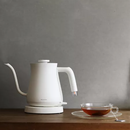 White Electric tea kettle