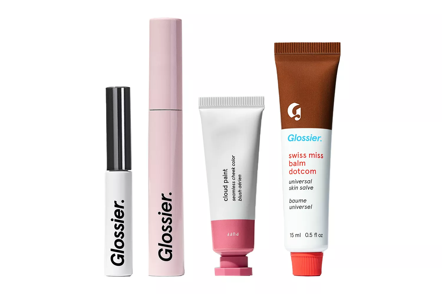 Glossier Makeup Set + Balm Dot Com