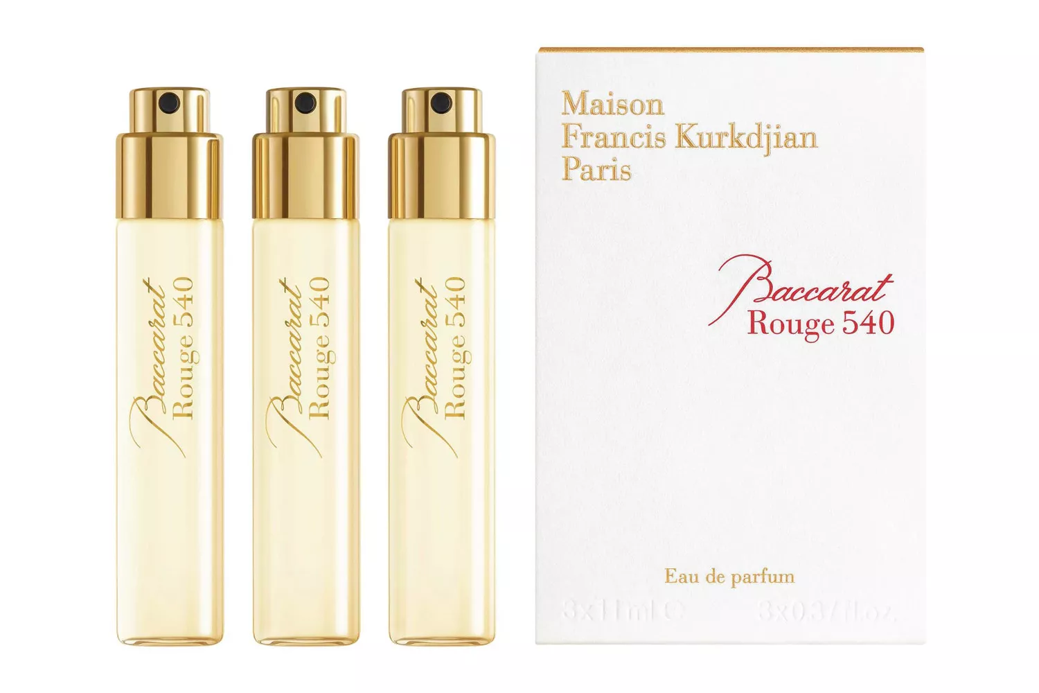 MAISON FRANCIS KURKDJIAN Paris Baccarat Rouge 540 Eau de Parfum Refill Trio