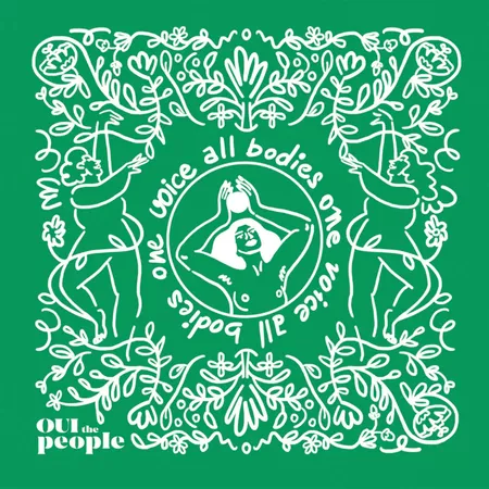 Oui the People Green Bandana 