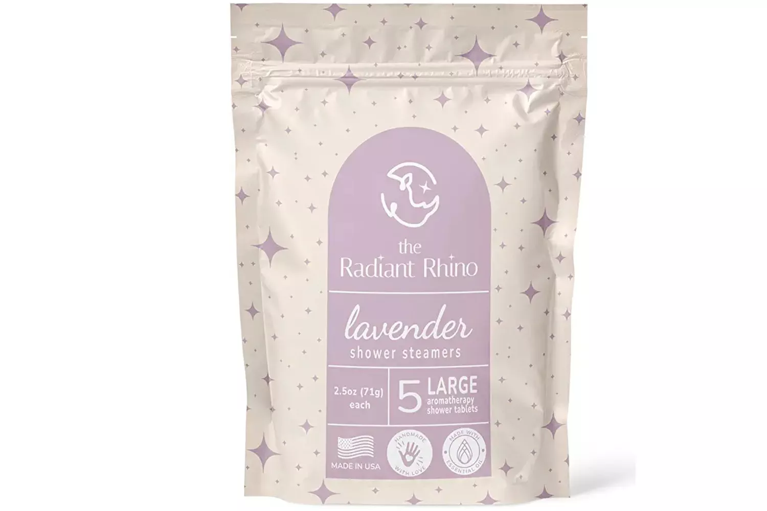 The Radiant Rhino Lavender Shower Steamers