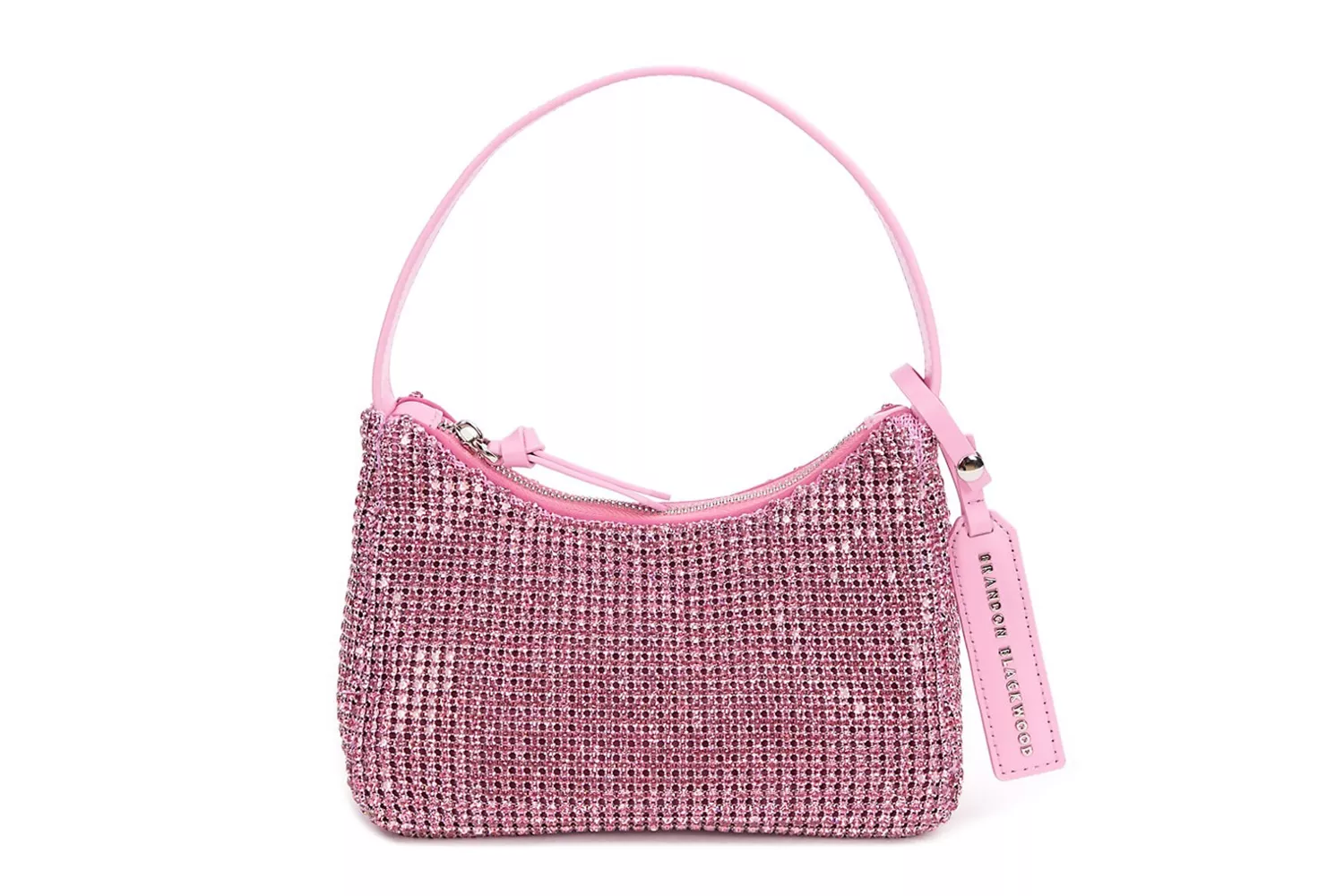 Brandon Blackwood Syl Rhinestone Top Handle Bag