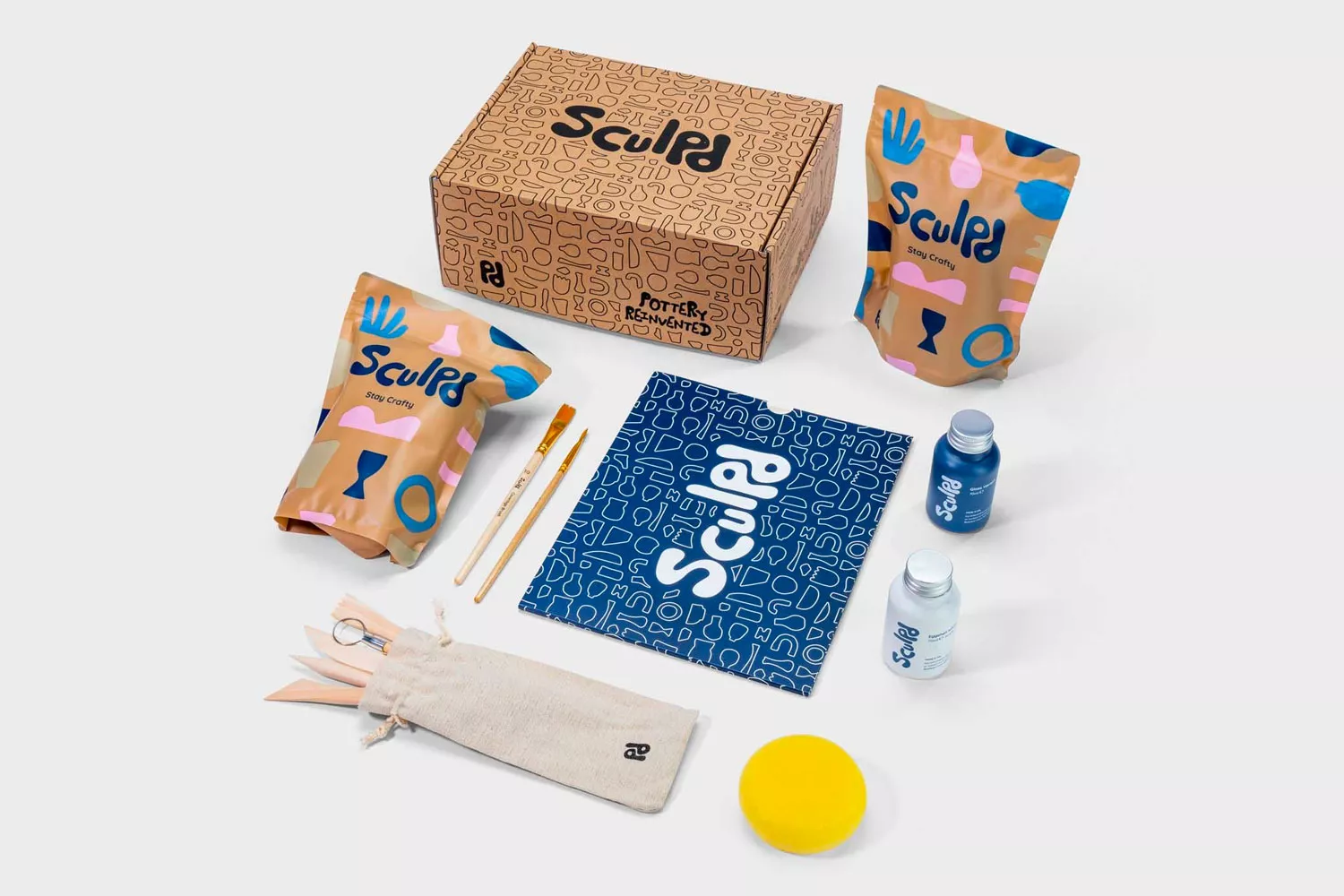 Sculpd Pottery Kit