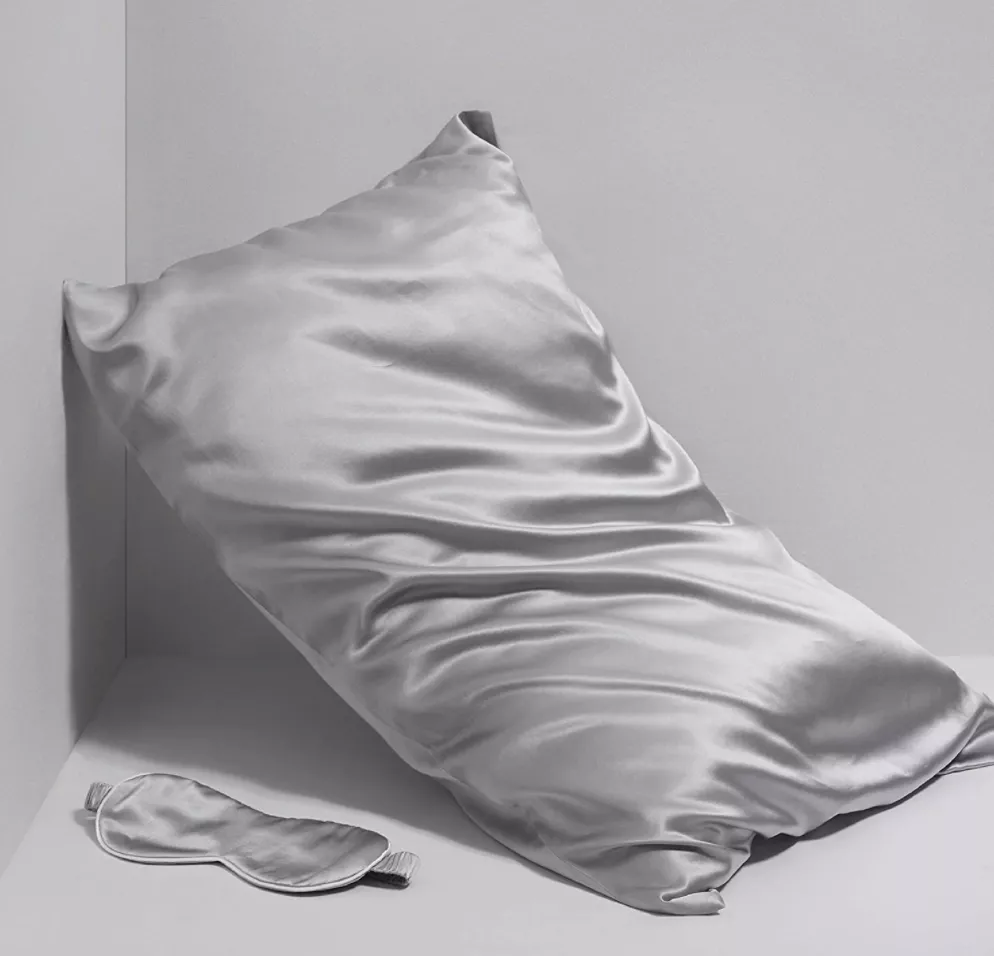 Bedsure 100% Mulberry Silk Pillowcase with Sleep Eye Mask