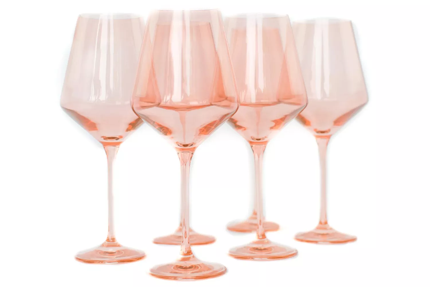 Estelle Colored Glass Wine Glasses