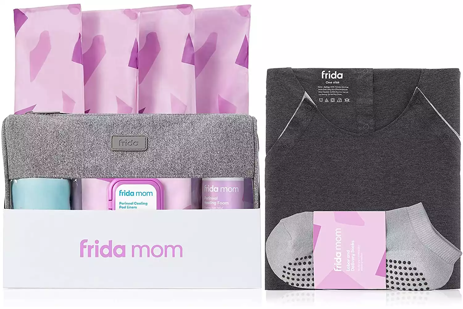 FridaBaby Labor + Delivery Postpartum Recovery Kit, 15 Piece Set