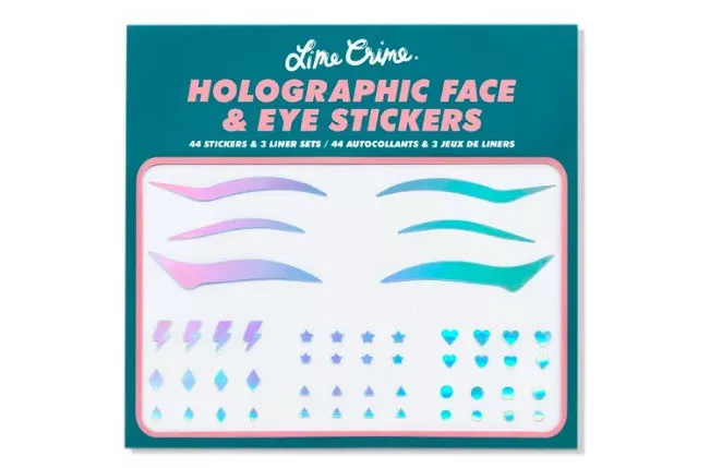HOLOGRAPHIC FACE &amp; EYE STICKERS