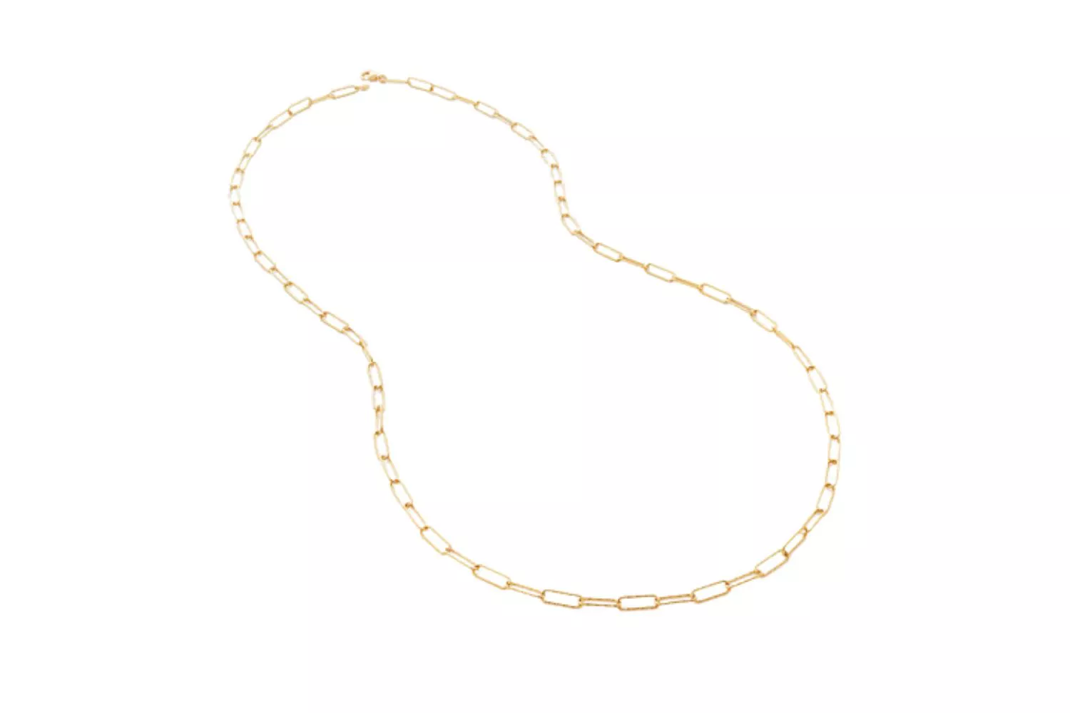 Monica Vinader Alta Textured Chain Link Necklace