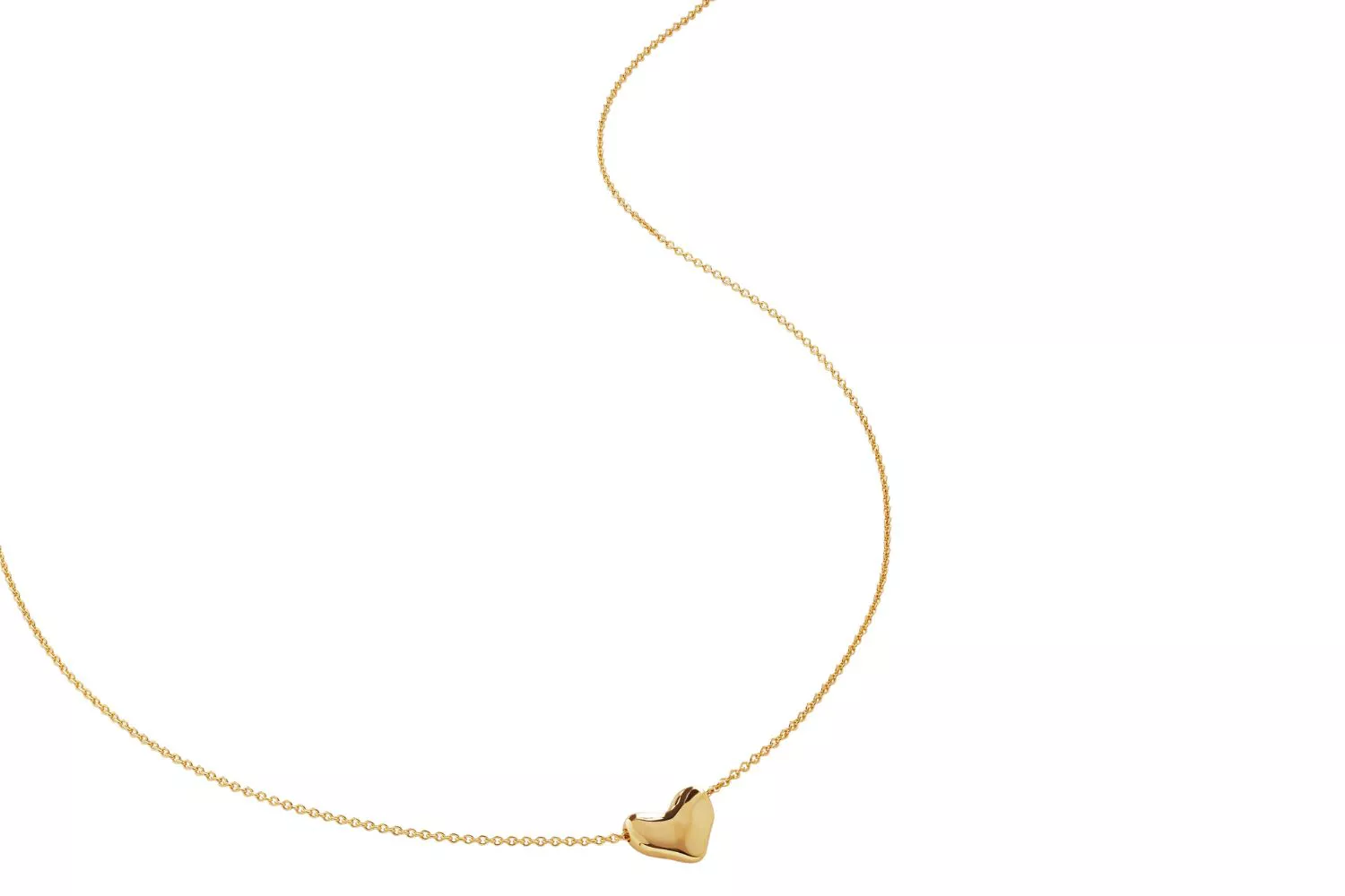 Monica Vinader Heart Pendant Necklace