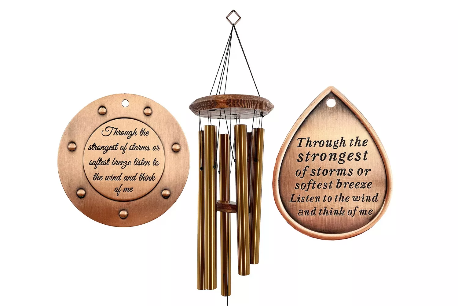 Ole in the Wind Memorial Copper Wind Chime