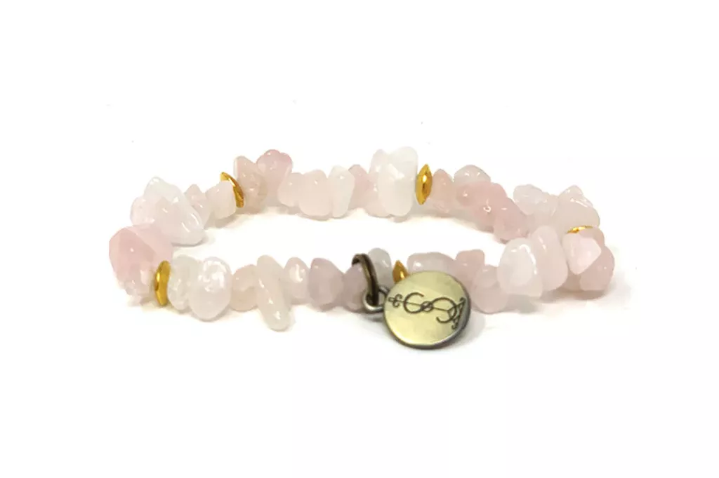 Simbi Rose Quartz Crystal Bracelet