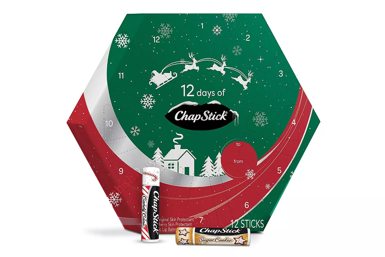 12 Days of Chapstick Advent Calendar