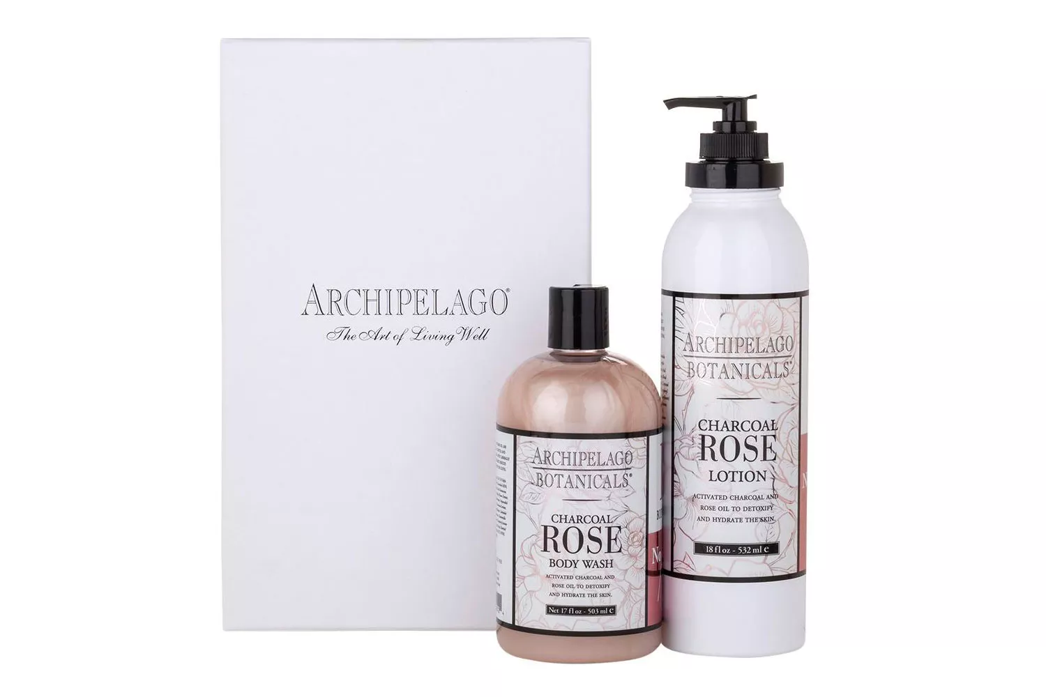 Archipelago Charcoal Rose Daily Ritual Set