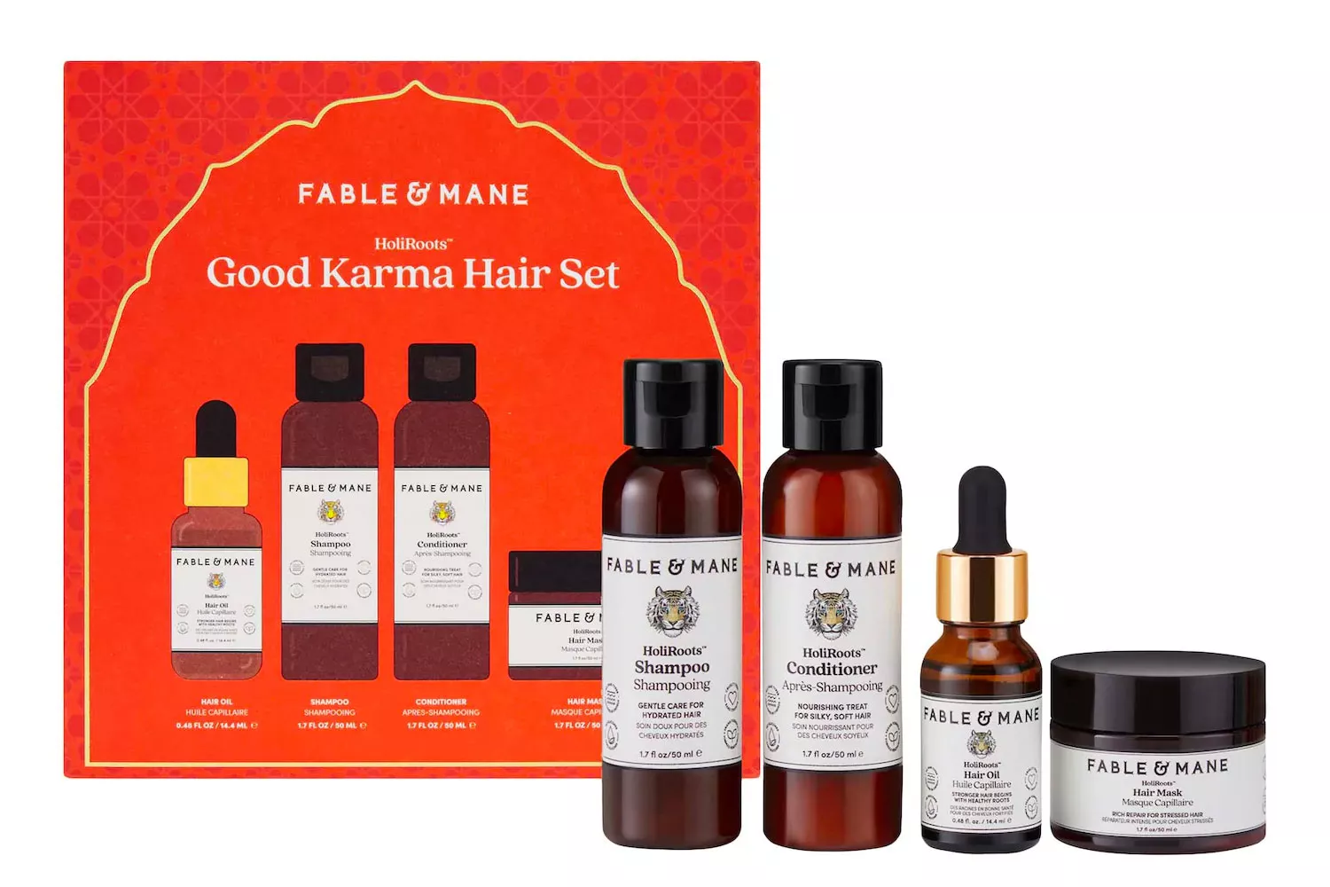 Fable and Mane HoliRoots Good Karma Hair Set