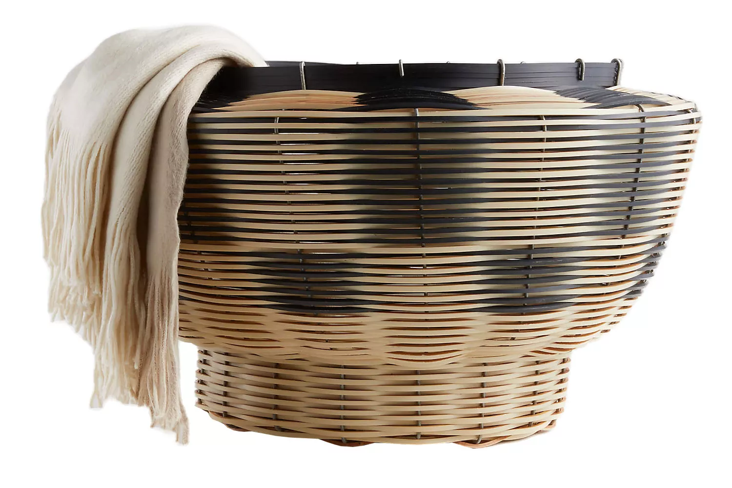 Mo&acirc;s Crib Woven Black Basket