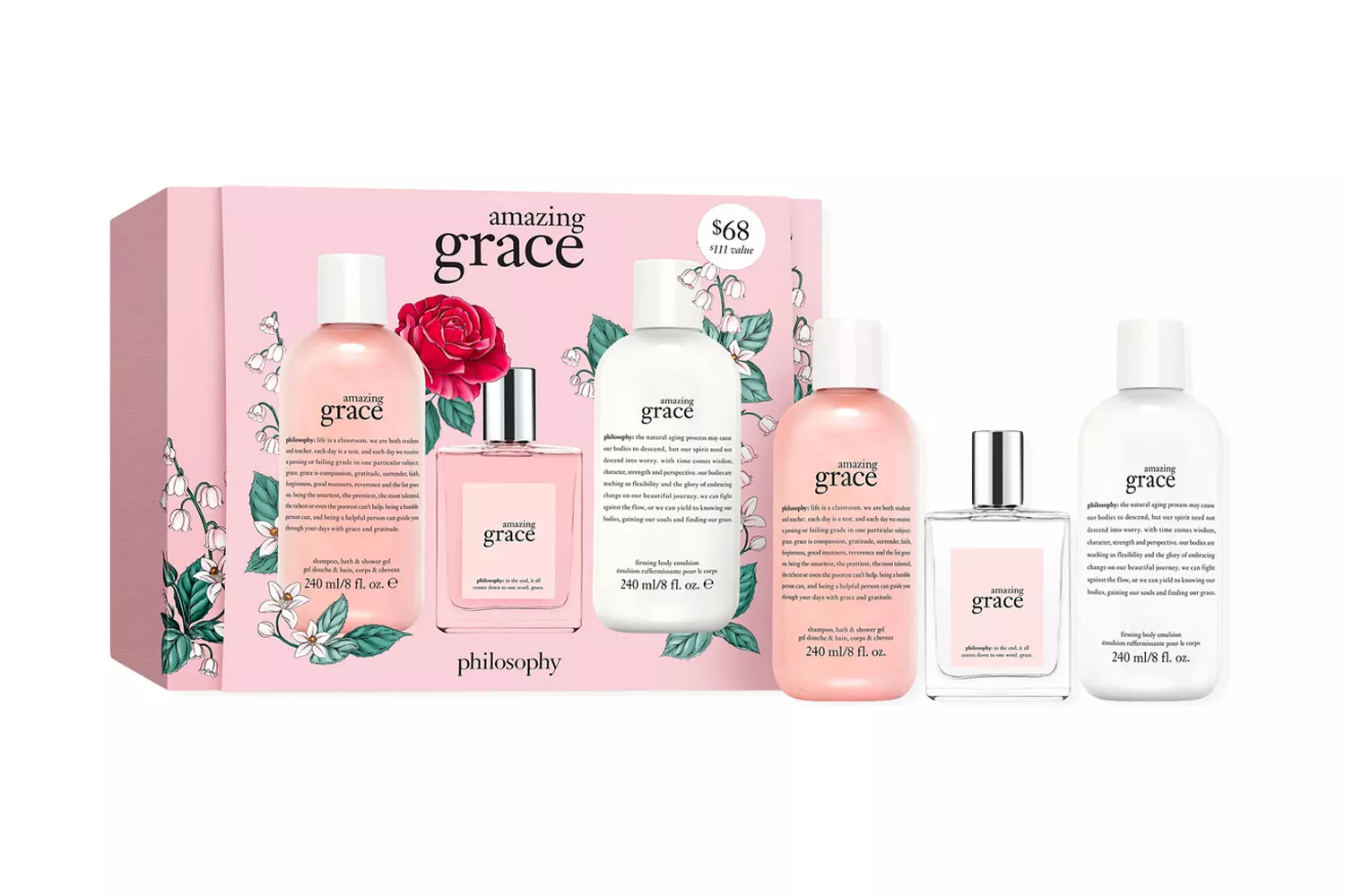 Philosophy Amazing Grace Eau De Toilette 3-Piece Gift Set