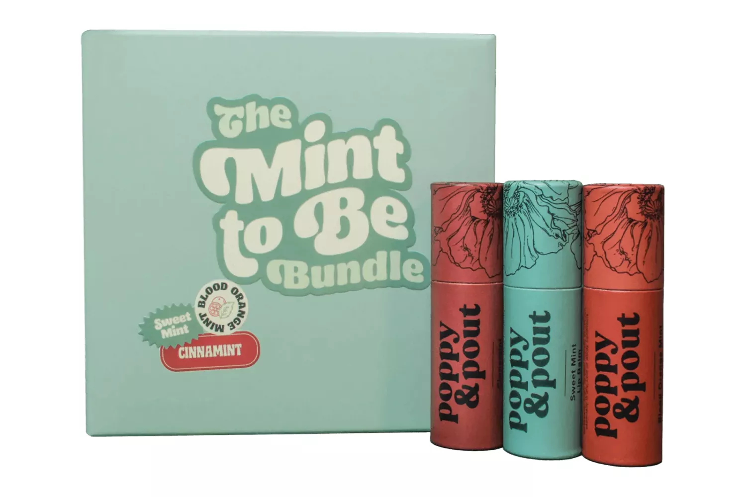 Poppy &amp; Pout Mint to Be Lip Balm Trio