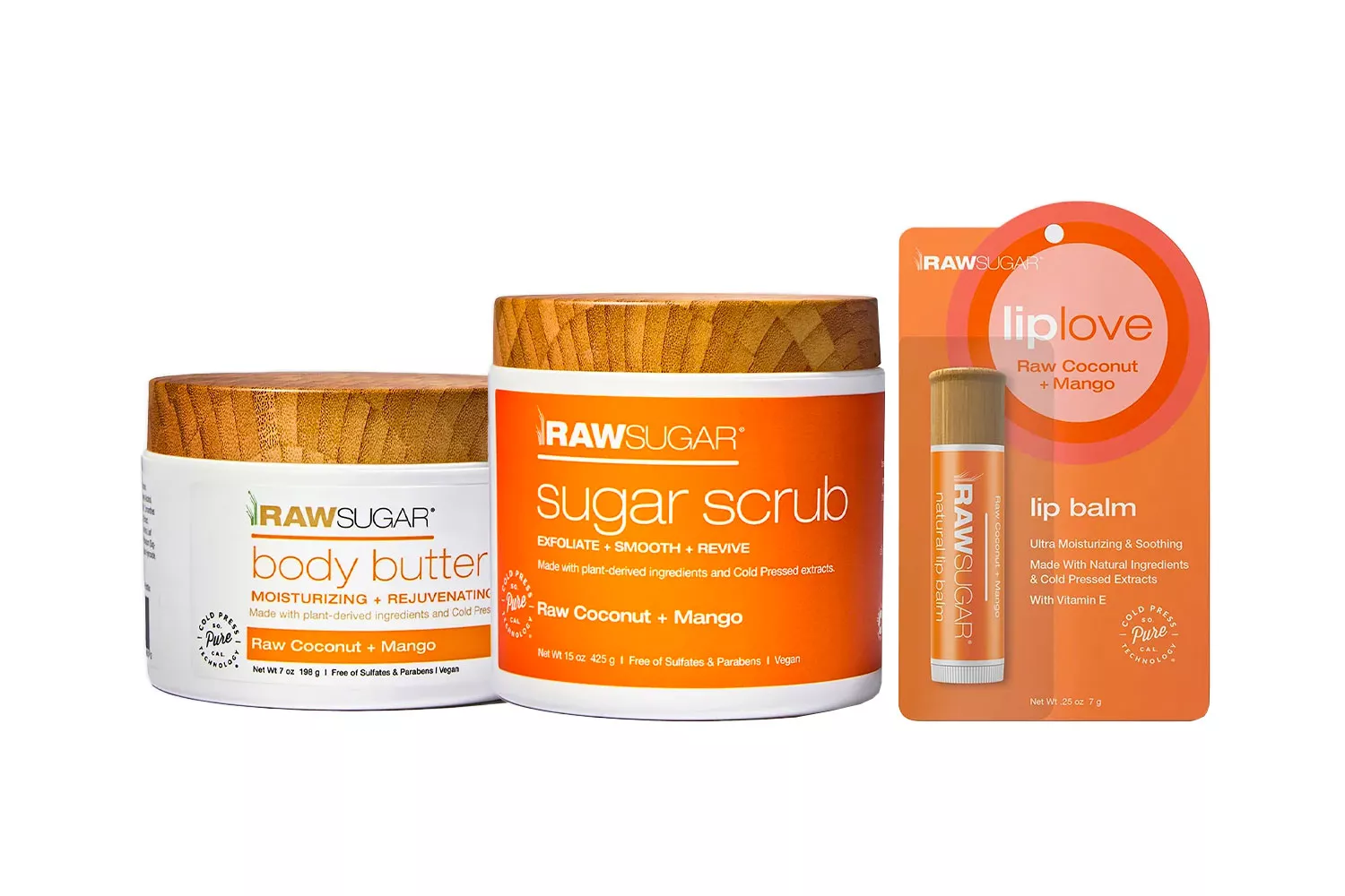 Raw Sugar Smoothing + Hydration Trio