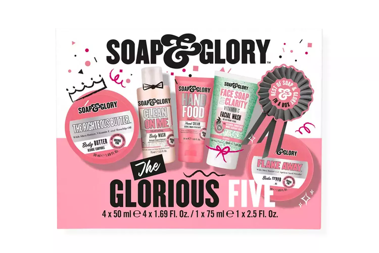 Soap &amp; Glory The Glorious Give Bath Gift Set