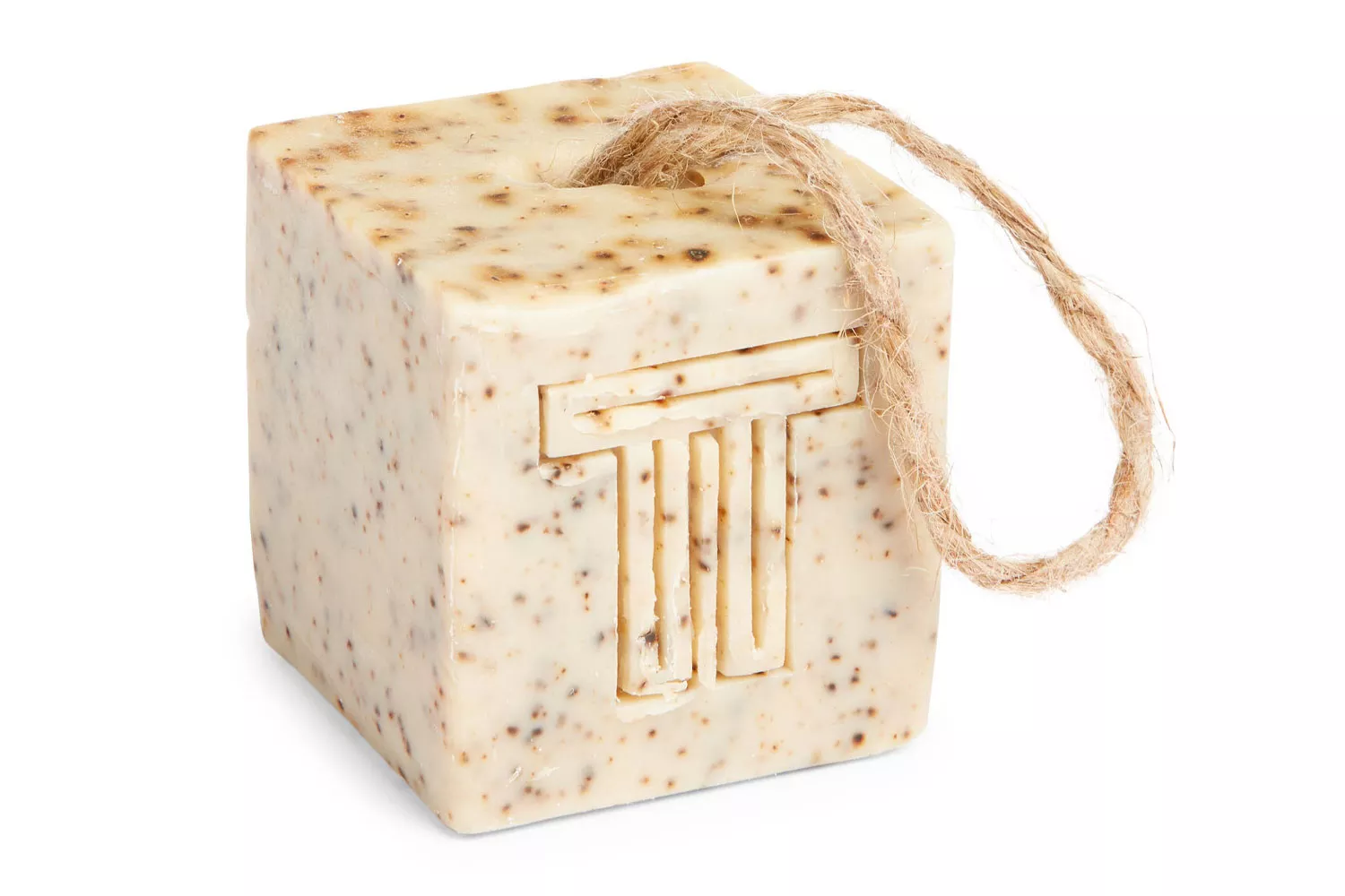 TerraTory Plantain + Coffee Scrub Soap Cube