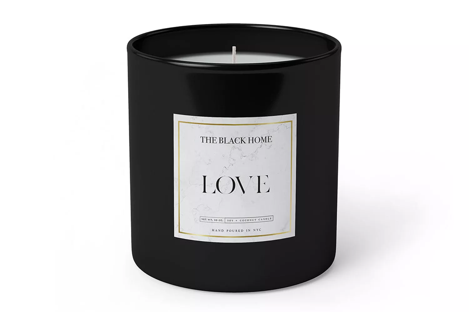 The Black Home Love Candle