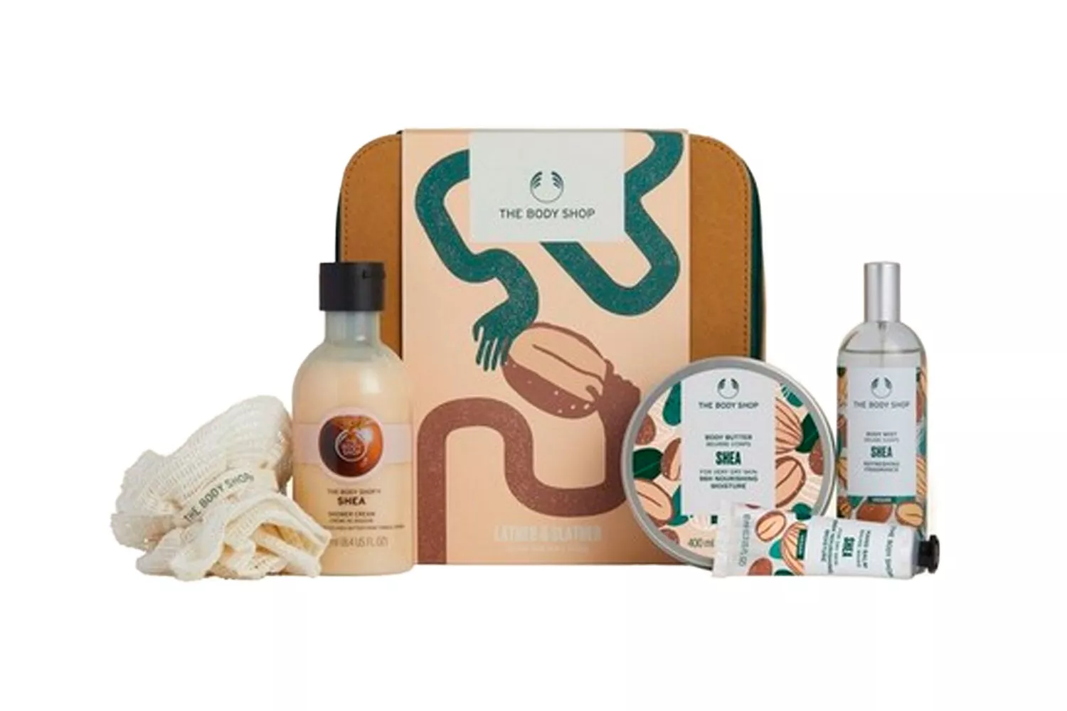 The Body Shop Lather &amp; Slather Shea Big Gift Case