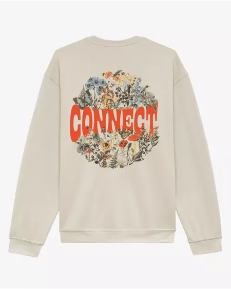 Lonely Ghost Connect Flowers Crewneck Sweater 