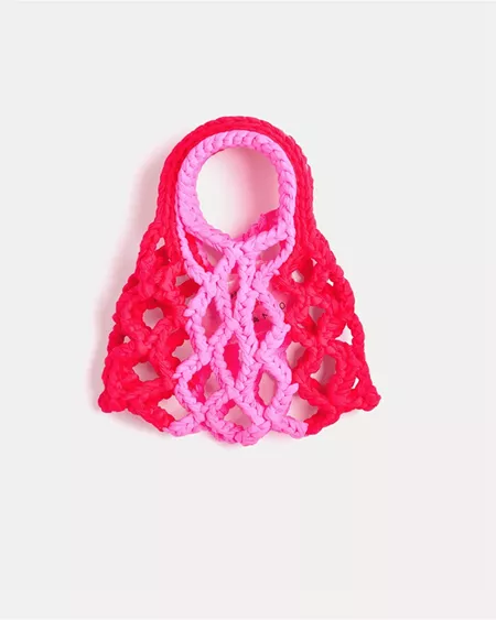 Forte_Forte Stretchy-Crochet Micro Bag