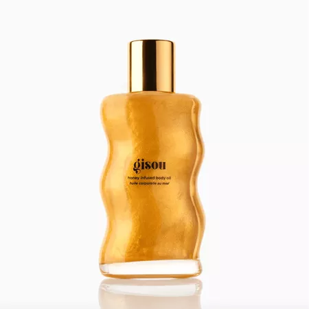  Gisou Honey Infused Body Oil Golden Shimmer Glow