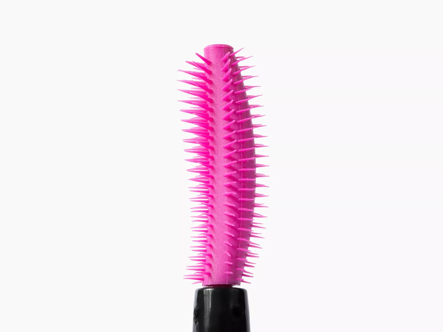 close up of pink tarantulash mascara wand